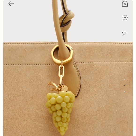 NEW Cult Gaia Grape Bag Charm Box Included - Picture 2 of 6